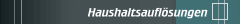 Haushaltsaufl&ouml;sungen